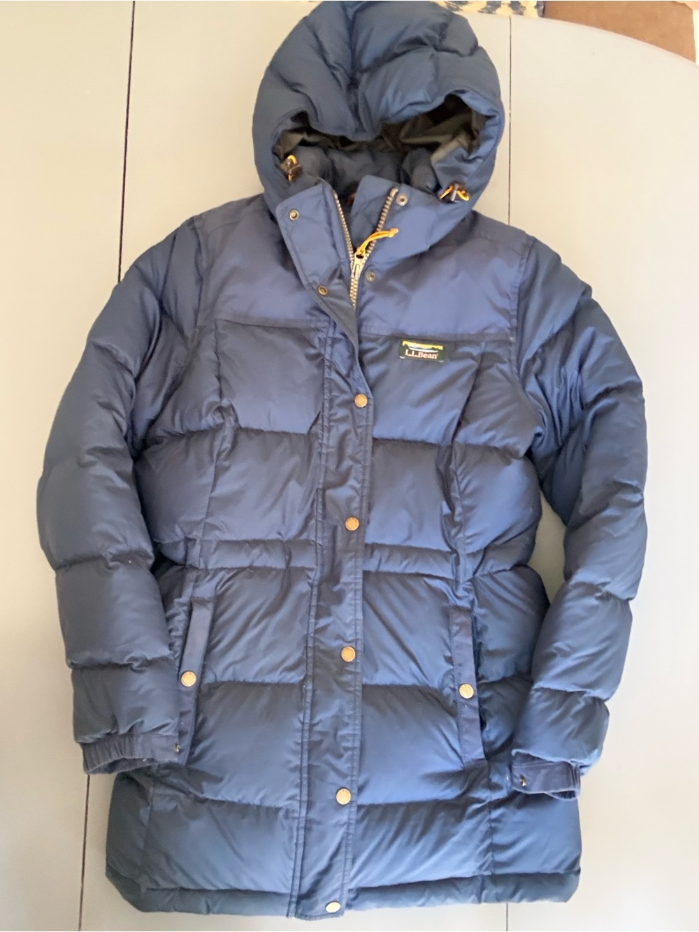 Ll bean Women’s down Puffer Coat with Hood
